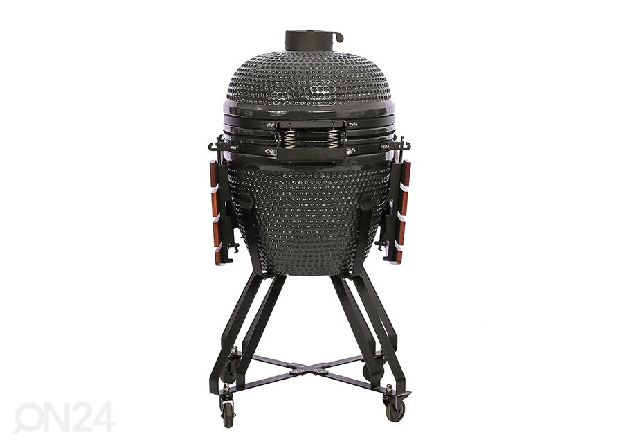 Grilli TunaBone Kamado Classic TBG21GRAY-01, 21", tummanharmaa kuvasuurennos