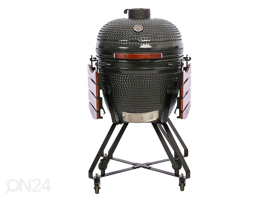 Grilli TunaBone Kamado Classic TBG23GRAY-01, 23", tummanharmaa kuvasuurennos