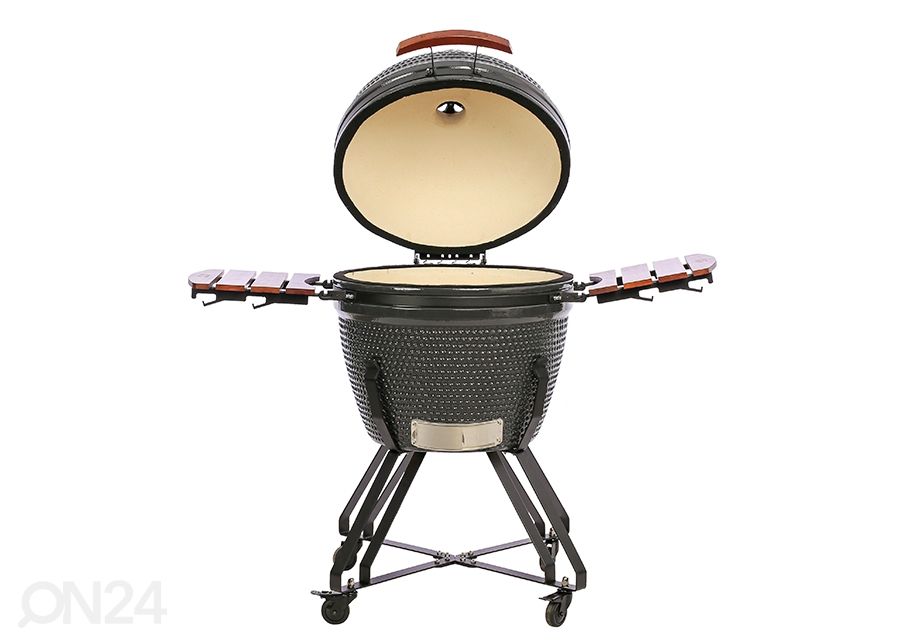 Grilli TunaBone Kamado Classic TBG26GRAY-01, 26", tummanharmaa kuvasuurennos