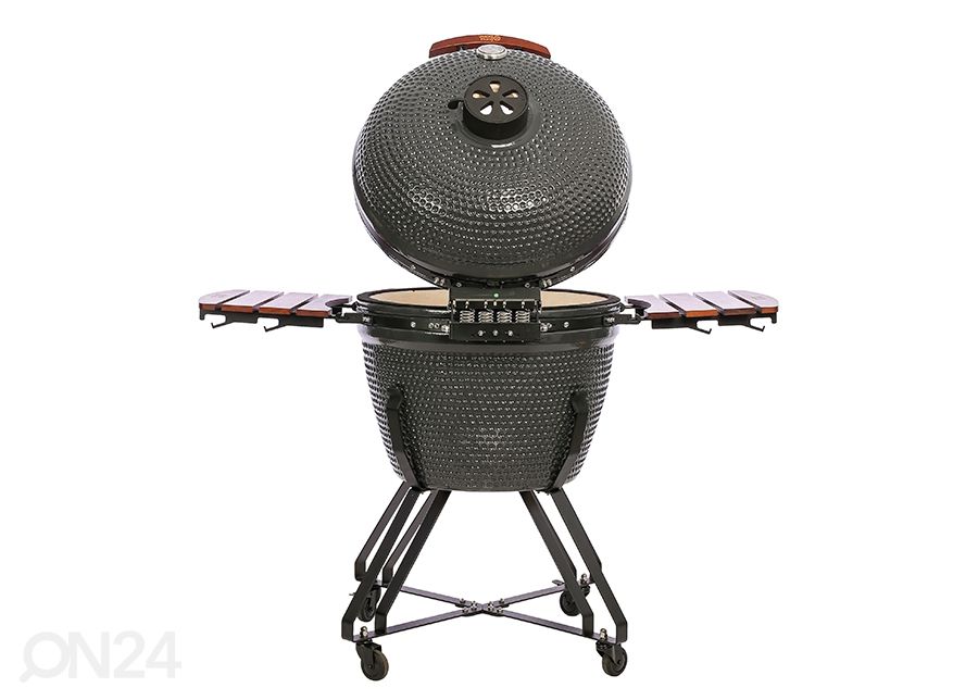 Grilli TunaBone Kamado Classic TBG26GRAY-01, 26", tummanharmaa kuvasuurennos