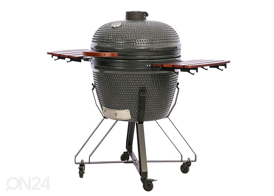 Grilli TunaBone Kamado Classic TBG26GRAY-01, 26", tummanharmaa kuvasuurennos
