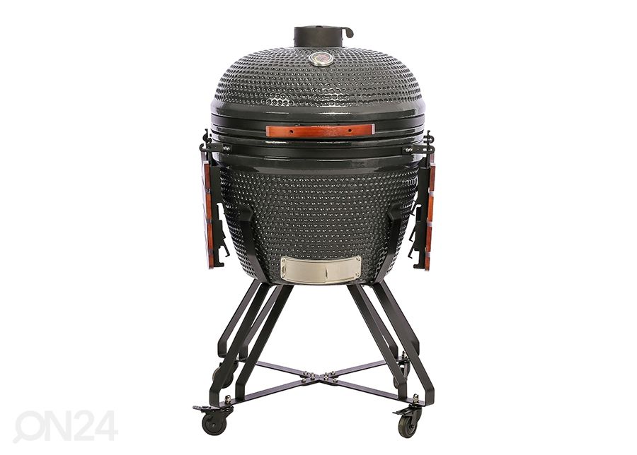 Grilli TunaBone Kamado Classic TBG26GRAY-01, 26", tummanharmaa kuvasuurennos