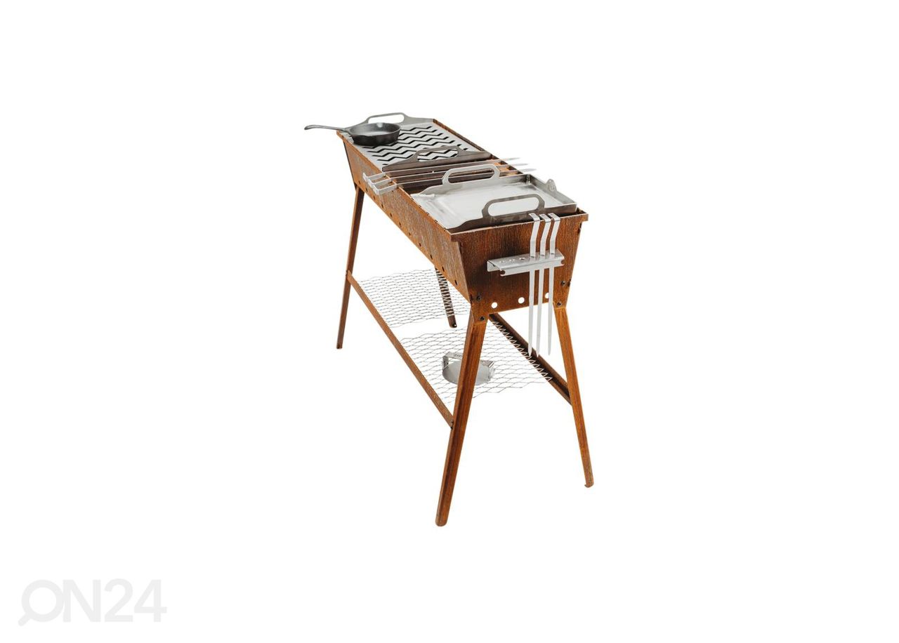 GrillSymbol hiiligrilli Naked Chef XL kuvasuurennos