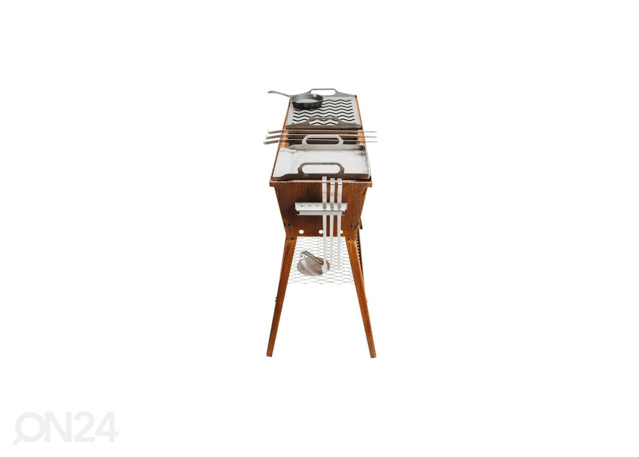 GrillSymbol hiiligrilli Naked Chef XL kuvasuurennos