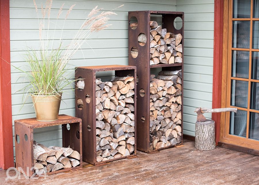 GrillSymbol puuhylly Woodstock M kuvasuurennos