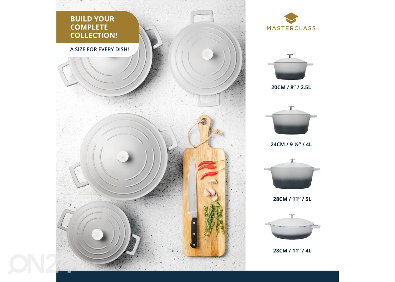 Haudutuskattila MasterClass 5 L kuvasuurennos