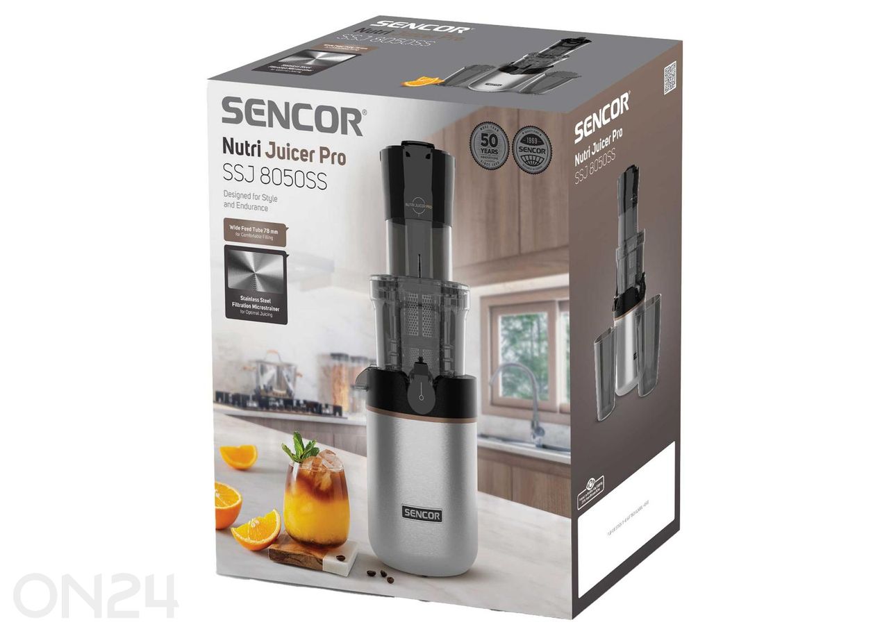 Hidas mehupuristin Sencor SSJ8050 kuvasuurennos