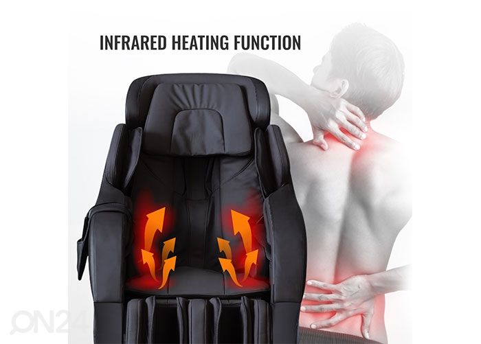 Hierontatuoli GESS Rolfing GESS-792 musta kuvasuurennos