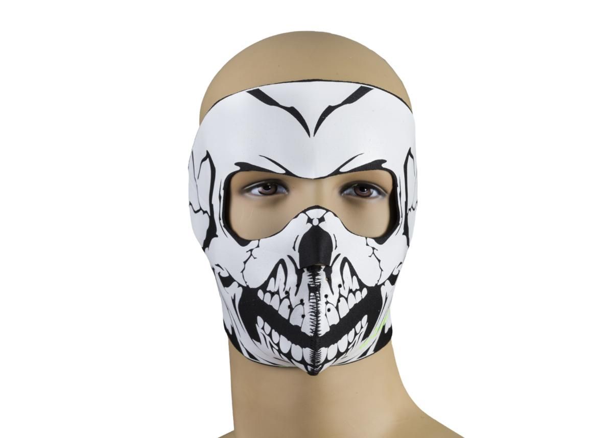 Hiihtomaski/urheilumaski BOS Skull kuvasuurennos