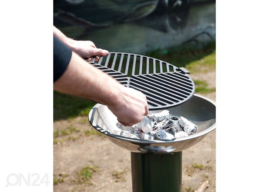 Hiiligrilli BARBECOOK LARGO GREEN kuvasuurennos