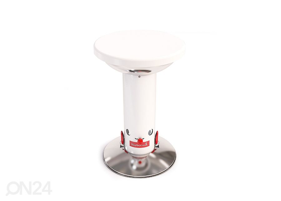 Hiiligrilli BARBECOOKLARGO WHITE kuvasuurennos