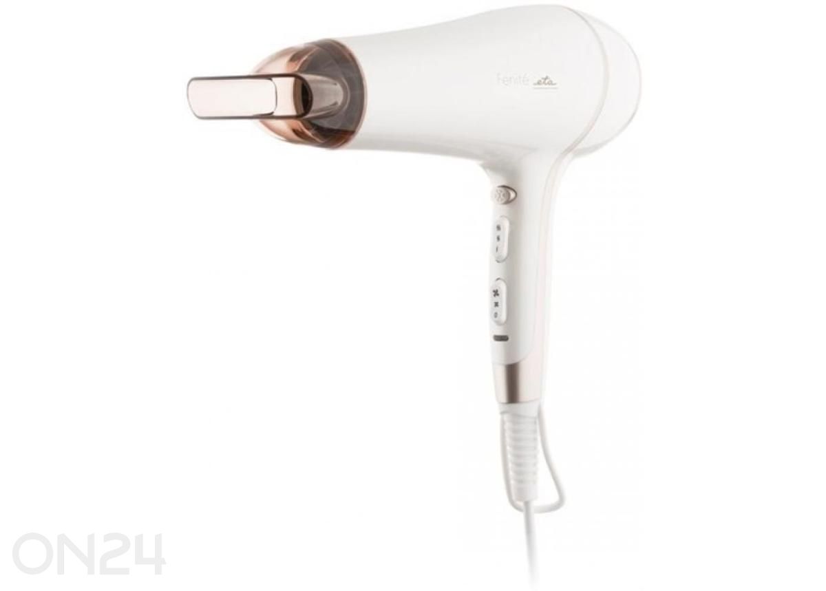 Hiustenkuivaaja ETA 732090010, 2400 W, ionitoiminnolla, valkoinen/vaaleanpunainen kuvasuurennos