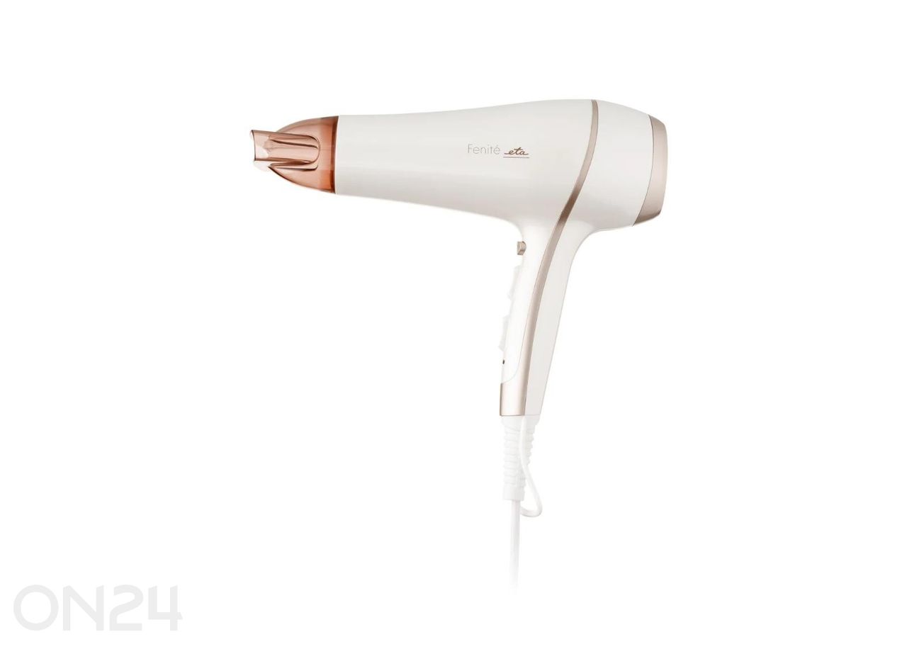 Hiustenkuivaaja ETA 732090010, 2400 W, ionitoiminnolla, valkoinen/vaaleanpunainen kuvasuurennos