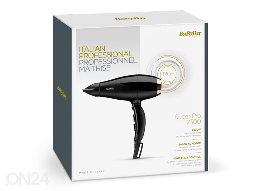 Hiustenkuivain Babyliss Super Pro kuvasuurennos