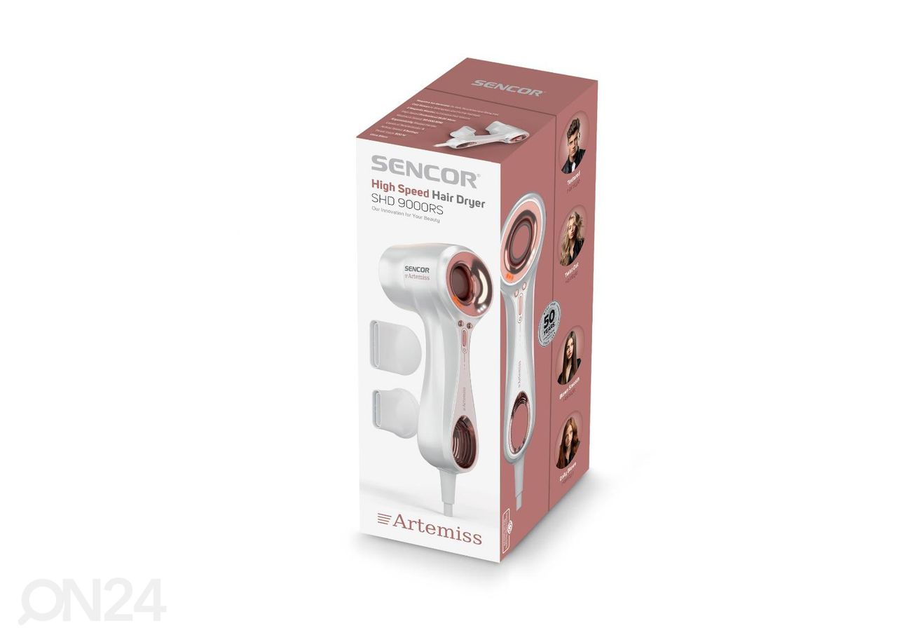 Hiustenkuivain nopealla ilmavirralla Sencor SHD9000RS kuvasuurennos