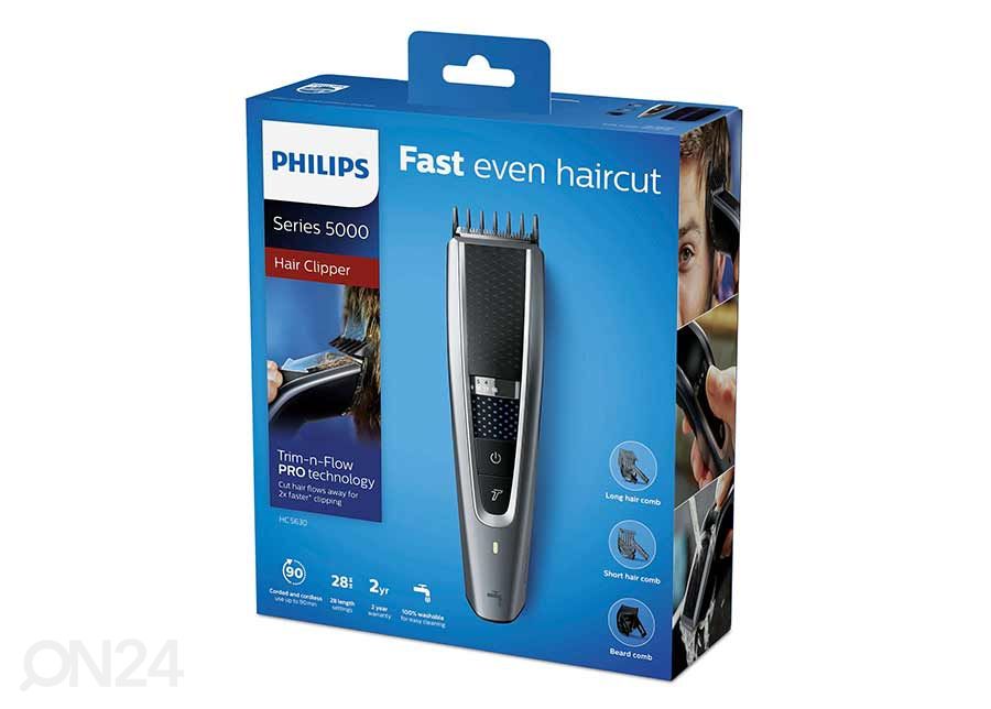 Hiustenleikkuukone Philips kuvasuurennos