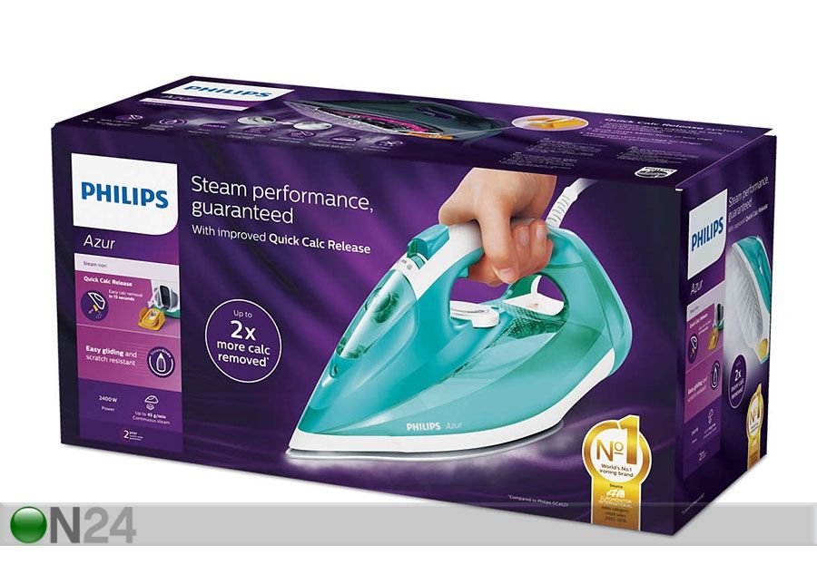 Höyrysilitysrauta Philips Azur kuvasuurennos