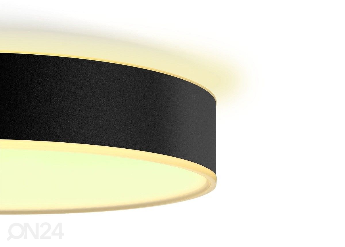 Hue White ambiance Enrave L kattovalaisin 1x33,5 W mustalla kaukosäätimellä Ø 42,5 cm kuvasuurennos