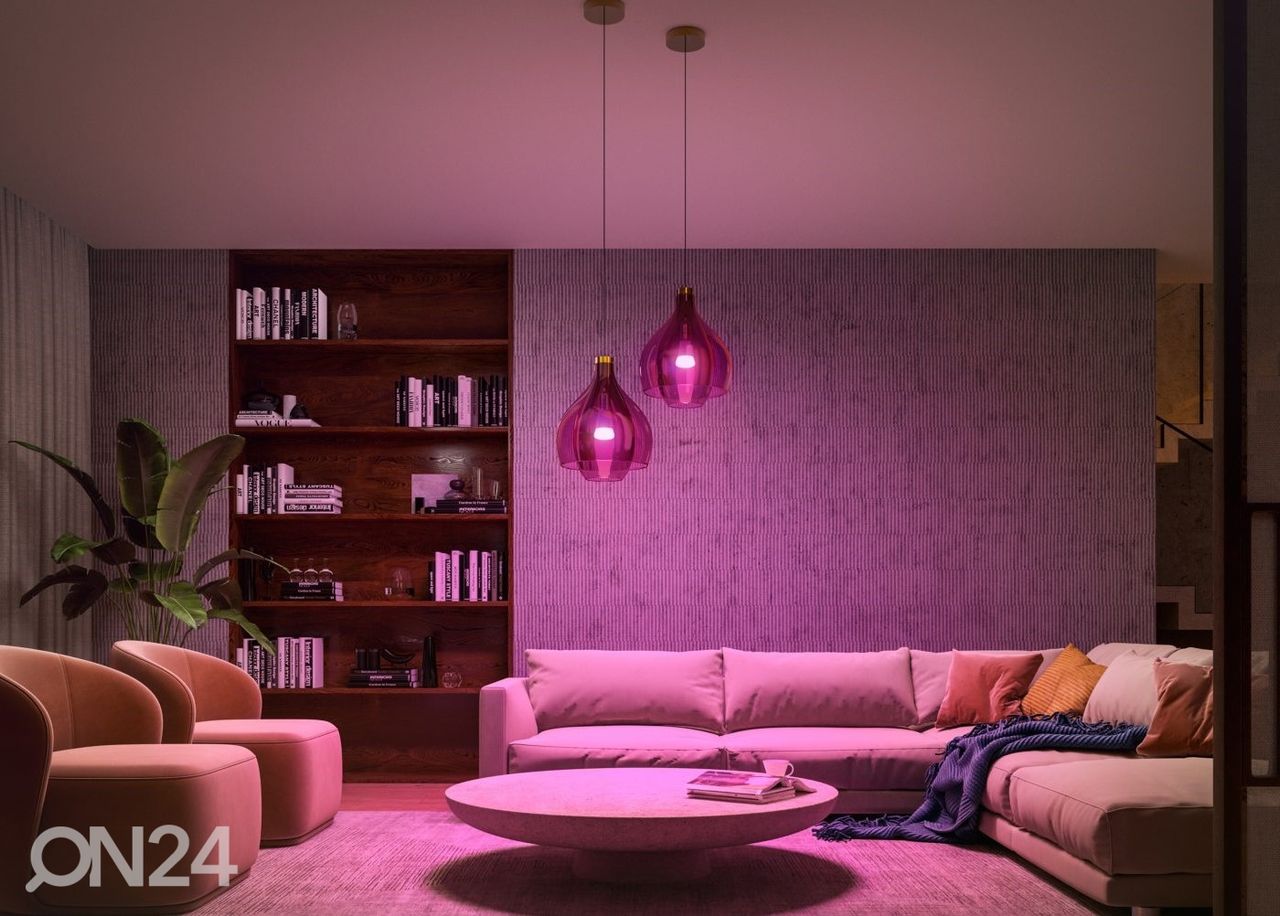 Hue White and Color ambiance sähkölamput 6,5 W E27 A60, 3 kpl kuvasuurennos