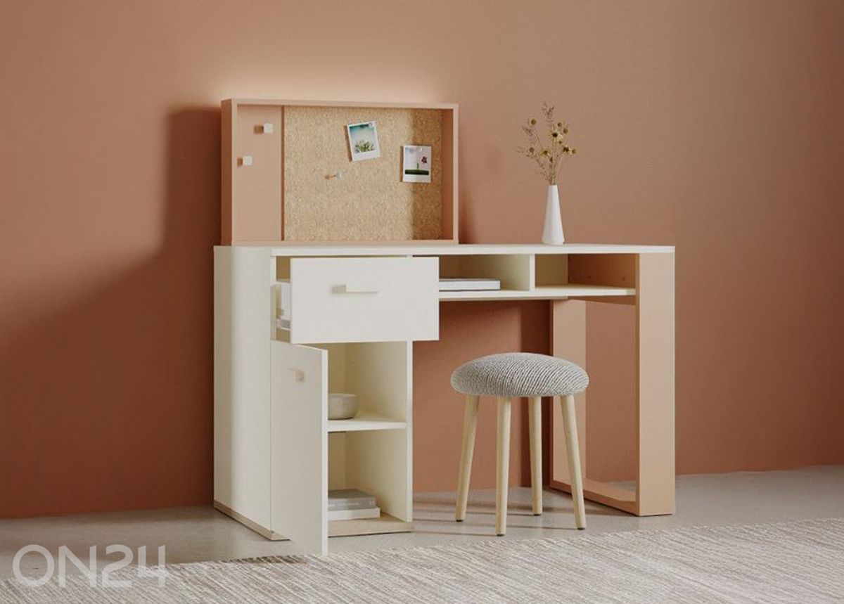 Hylly Camillia + LED kuvasuurennos