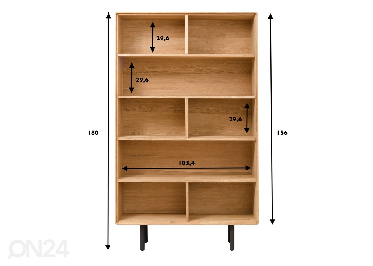 Hyllykkö Tokyo 107 cm kuvasuurennos