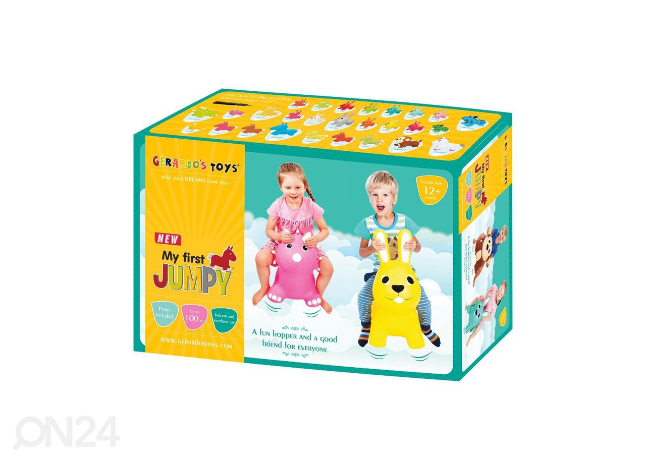 Hyppylelu Jumpy Apina kuvasuurennos