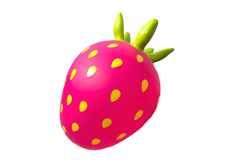 Hyppylelu Jumpy Fruits mansikka kuvasuurennos