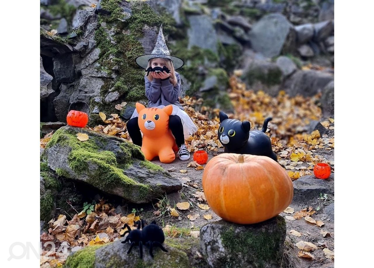 Hyppylelu Jumpy Kissa oranssi Gerardo's Toys kuvasuurennos