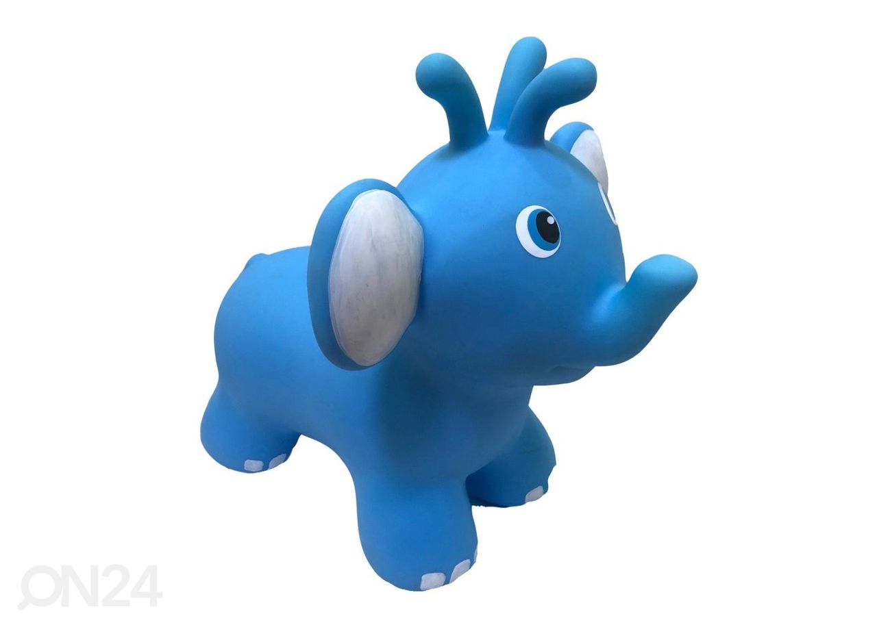 Hyppylelu Jumpy Norsu sininen Gerardo's Toys kuvasuurennos