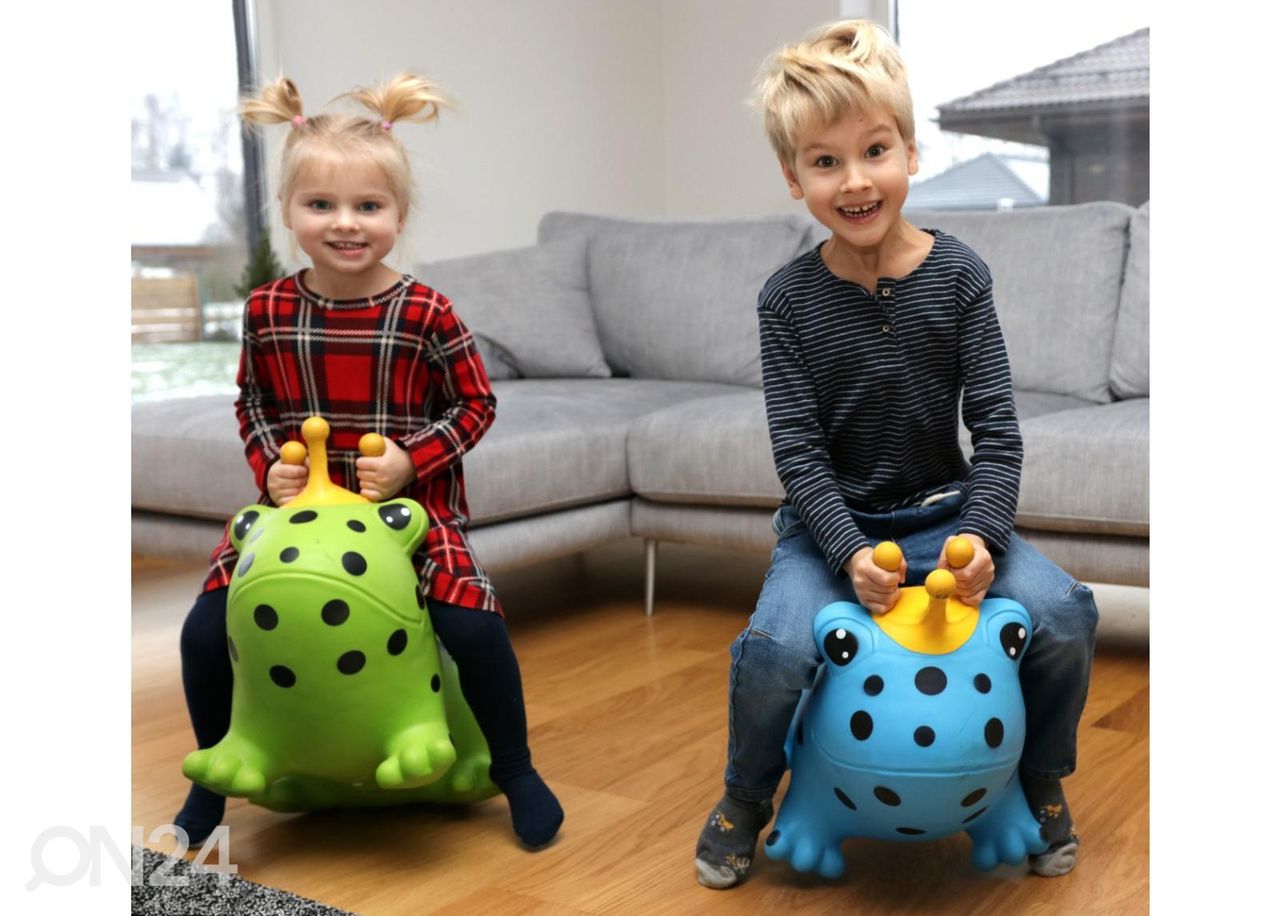 Hyppylelu Jumpy Vihreä Sammakko Gerardo's Toys kuvasuurennos