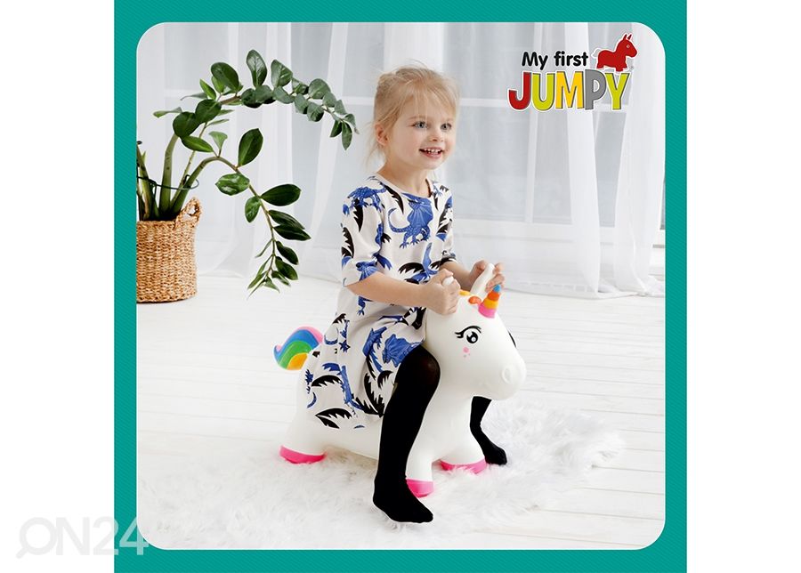 Hyppylelu JUMPY YKSISARVINEN kuvasuurennos