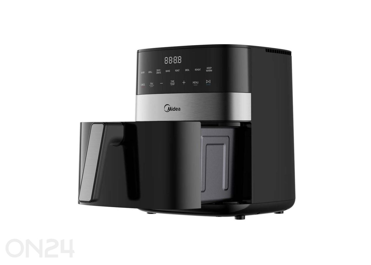 Ilmakuivafritti Midea MF-CN65E, musta kuvasuurennos