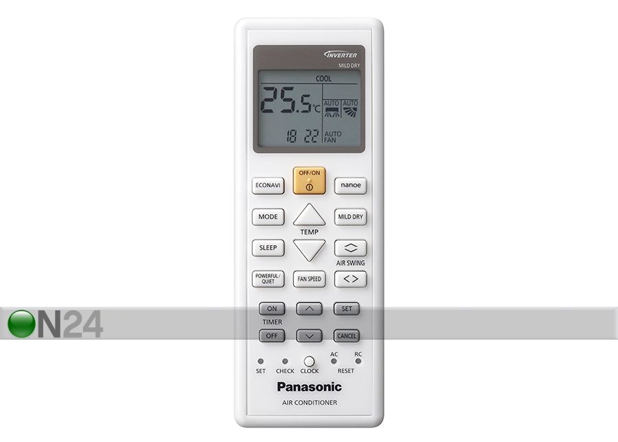 Ilmalämpöpumppu Panasonic NZ25TKE kuvasuurennos