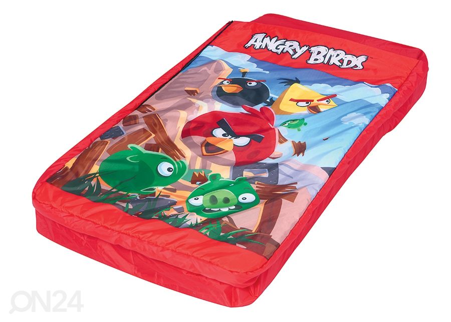 Ilmapatja makuupussilla Bestway Angry Birds kuvasuurennos
