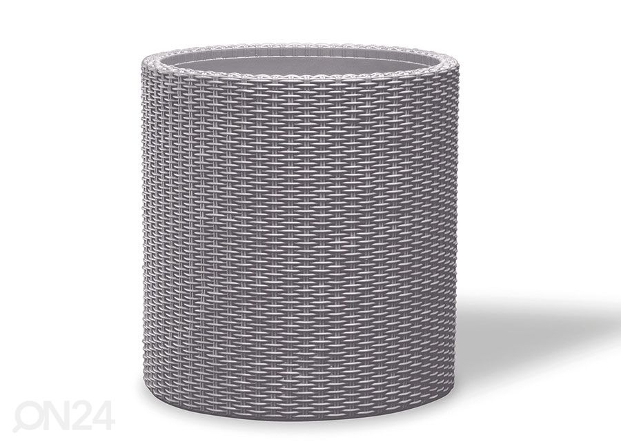 Istutusruukku Keter Cylinder Planter Small, beige kuvasuurennos