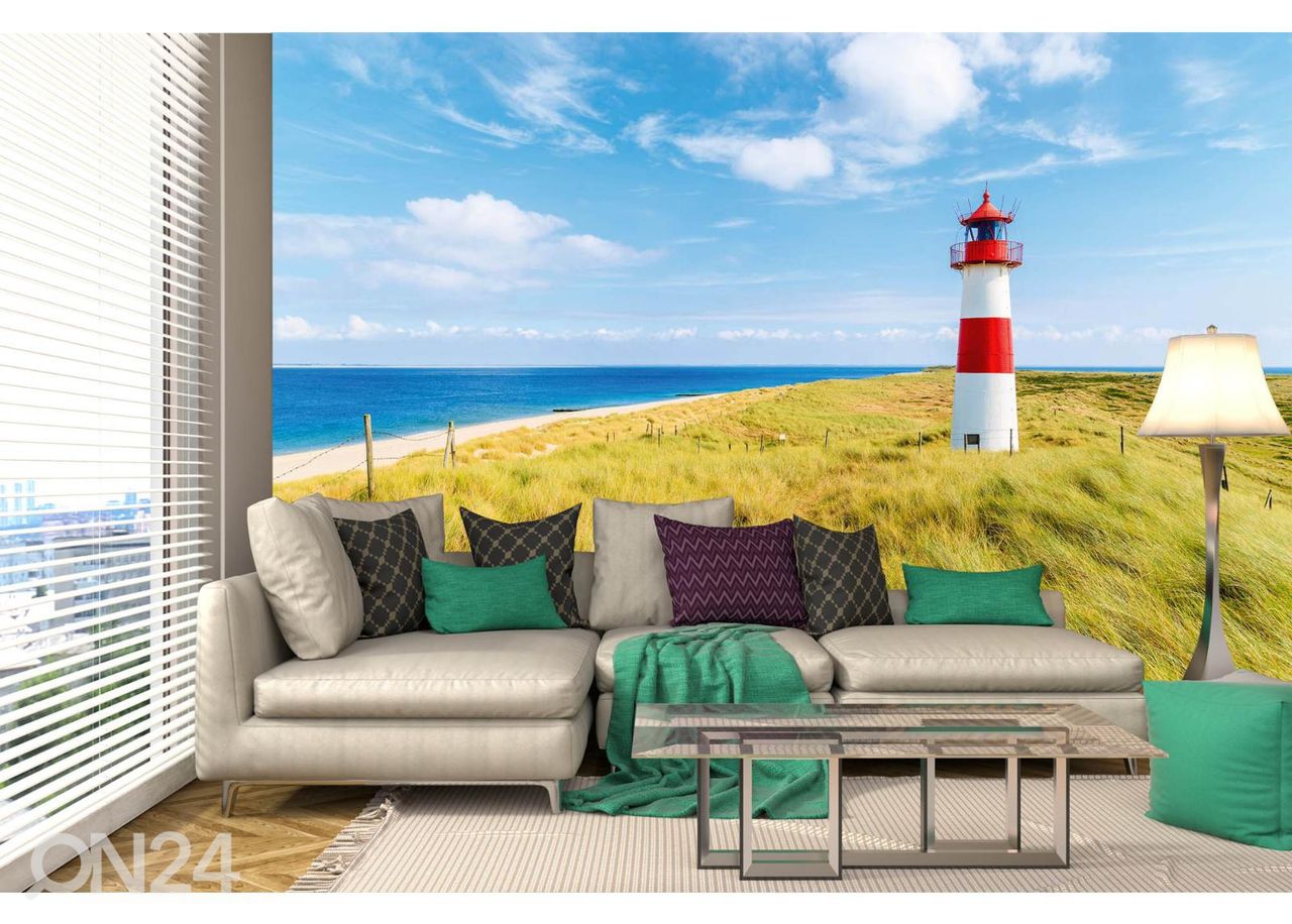 itsekiinnityv-kuvatapetti-lighthouse-on-the-beach-ed-460140-on24-fi