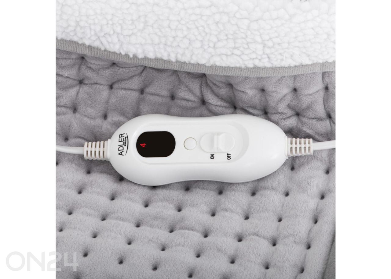 Jalkojenlämmitin Adler AD 7432, harmaa kuvasuurennos