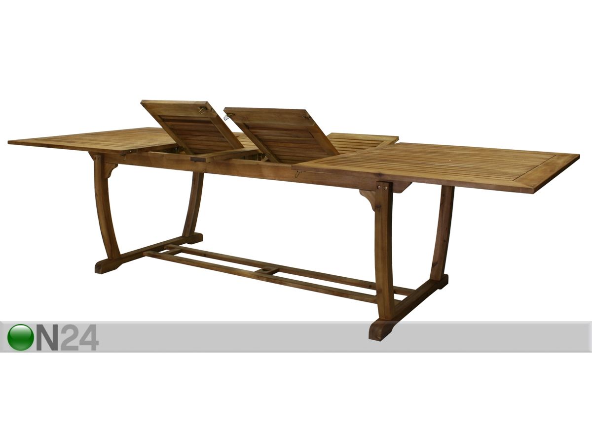 Jatkettava puutarhapöytä FUTURE 110x210-300 cm kuvasuurennos