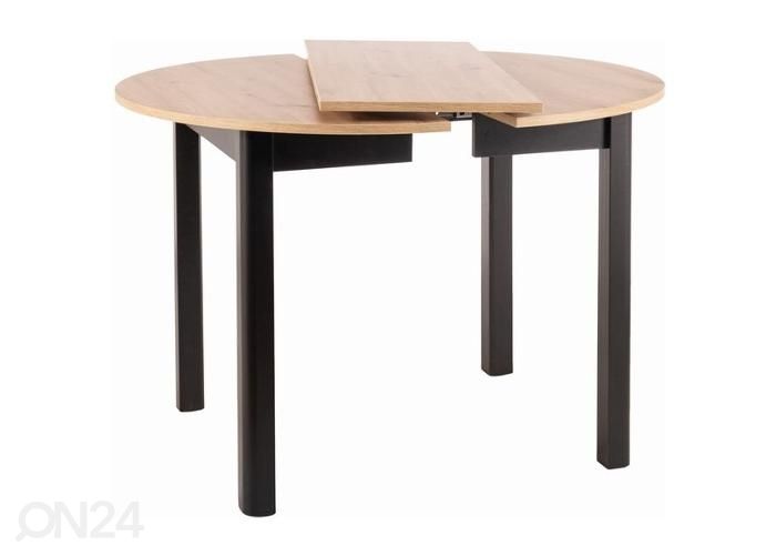 Jatkettava ruokapöytä 102-144x102 cm kuvasuurennos