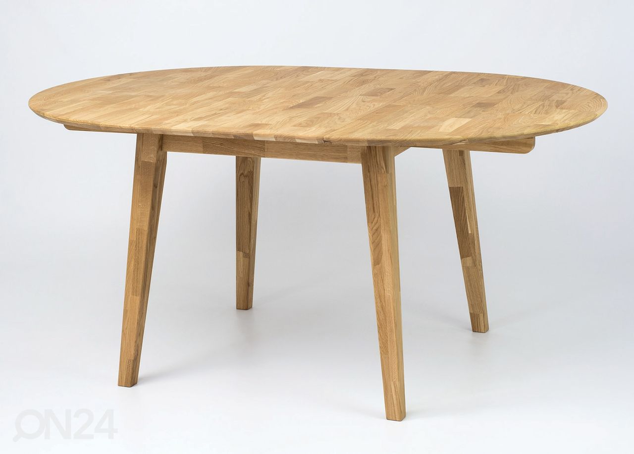 Jatkettava ruokapöytä 110/160x100 cm kuvasuurennos
