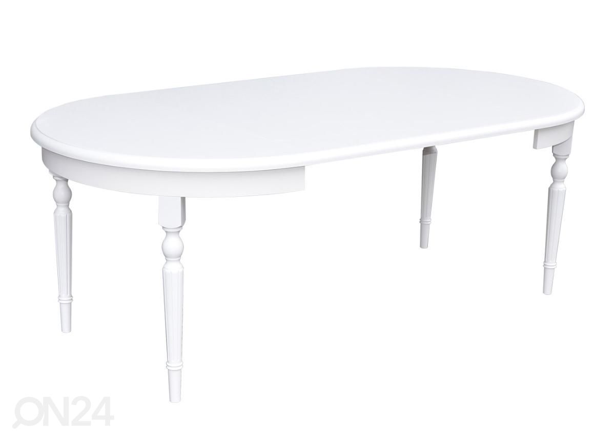 Jatkettava ruokapöytä 110x110-210 cm+ 4 tuolia kuvasuurennos