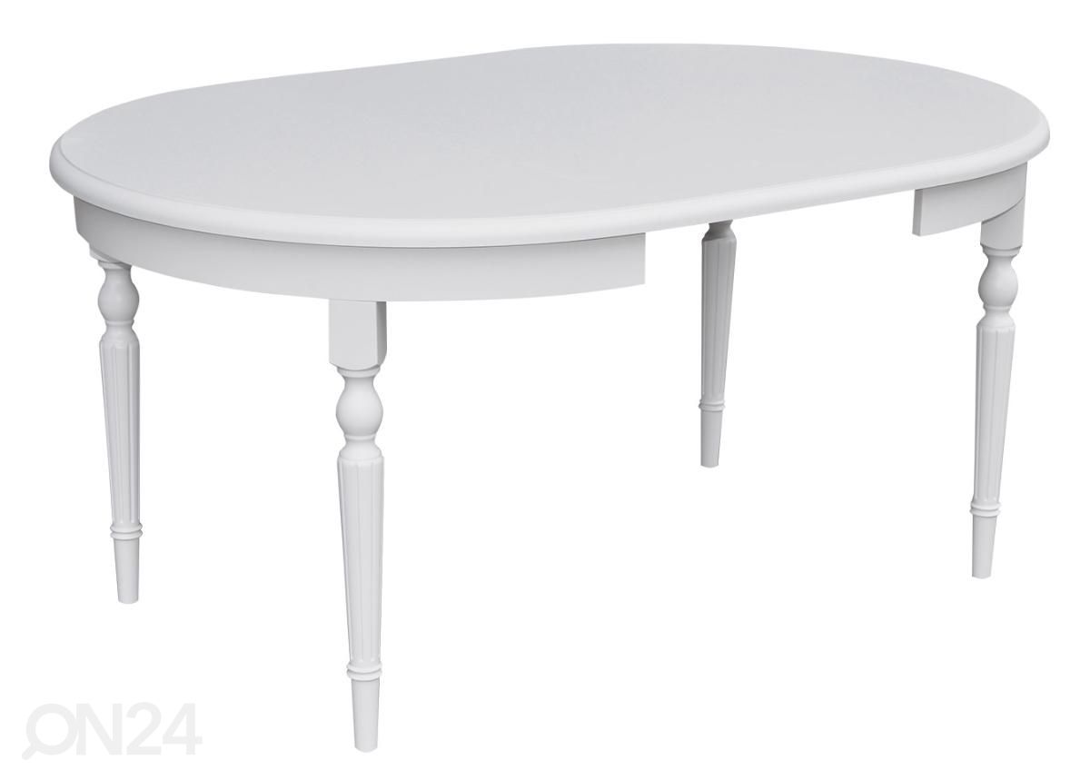 Jatkettava ruokapöytä 110x110-210 cm+ 4 tuolia kuvasuurennos