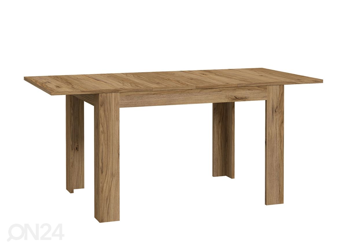 Jatkettava ruokapöytä 120/147,5x85 cm kuvasuurennos