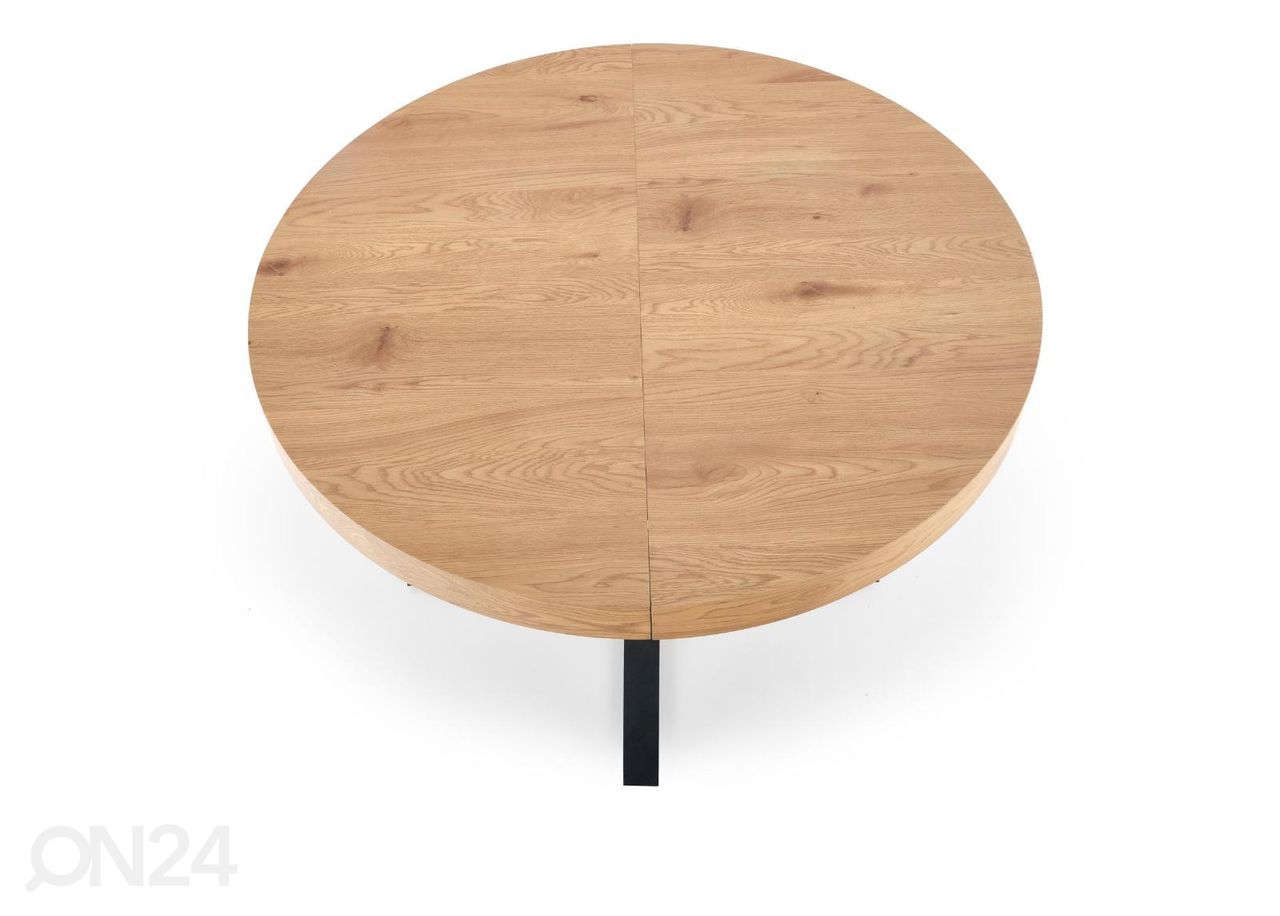 Jatkettava ruokapöytä 120/160x120 cm kuvasuurennos