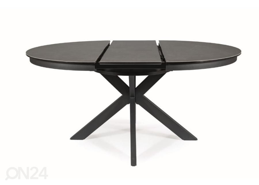 Jatkettava ruokapöytä 120-160x120 cm kuvasuurennos
