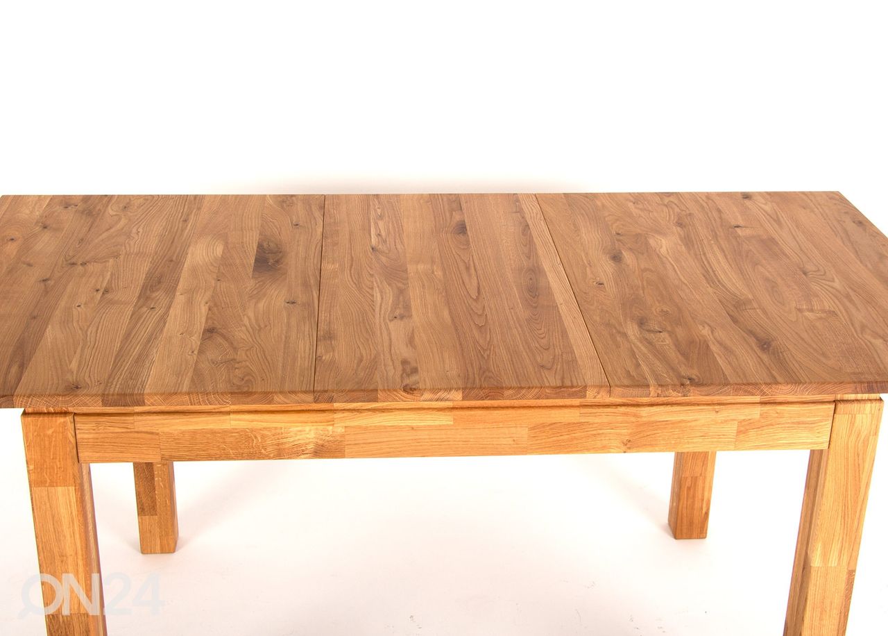 Jatkettava ruokapöytä 120/160x80 cm kuvasuurennos