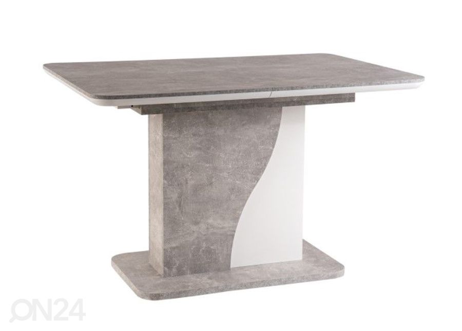 Jatkettava ruokapöytä 120-160x80 cm kuvasuurennos