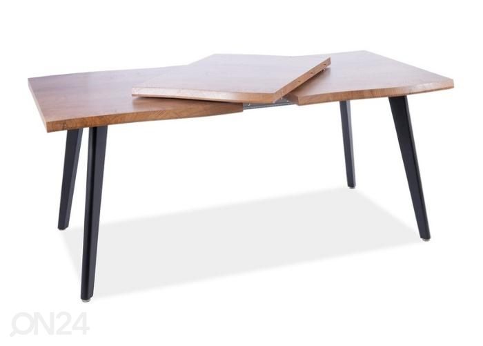 Jatkettava ruokapöytä 120-180x80 cm kuvasuurennos