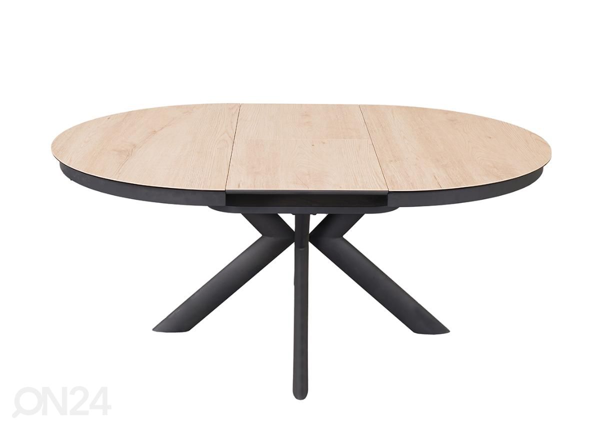 Jatkettava ruokapöytä 130x130/180 cm kuvasuurennos
