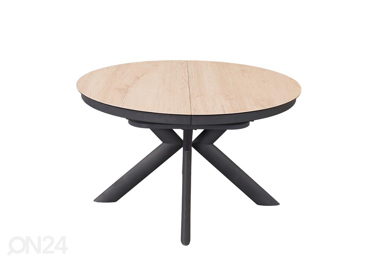 Jatkettava ruokapöytä 130x130/180 cm kuvasuurennos